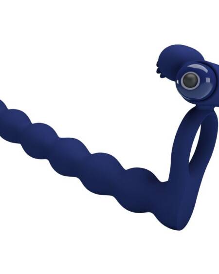 PRETTY LOVE - AJMAL VIBRATIONSRING MIT STECKER BLAU