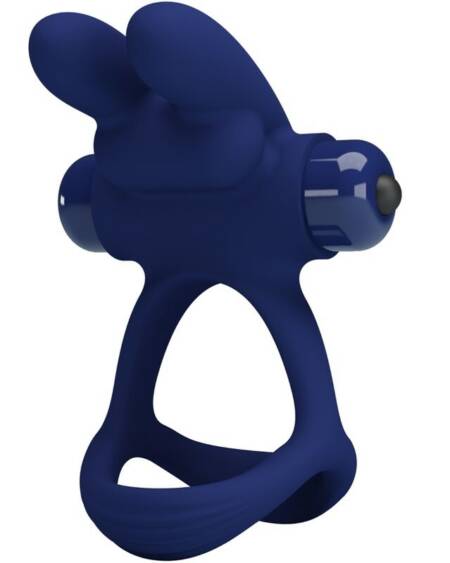 PRETTY LOVE - FRANCISCO DOPPELTER VIBRATIONSRING KANINCHEN BLAU