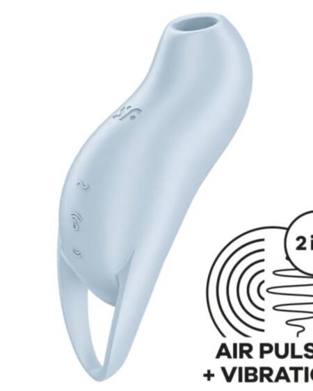 SATISFYER - POCKET PRO 1 KLITORIS-STIMULATOR HELLBLAU