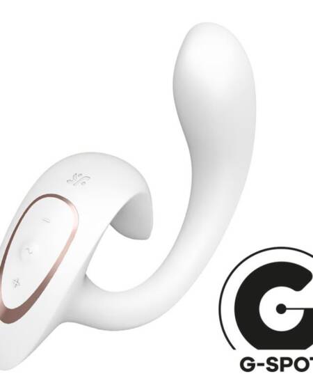 SATISFYER - G FOR GODDESS 1 RABBIT VIBRATOR WEISS