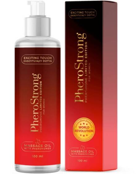 PHEROSTRONG - MASSAGEÖL LIMITED EDITION FÜR FRAUEN 100 ML