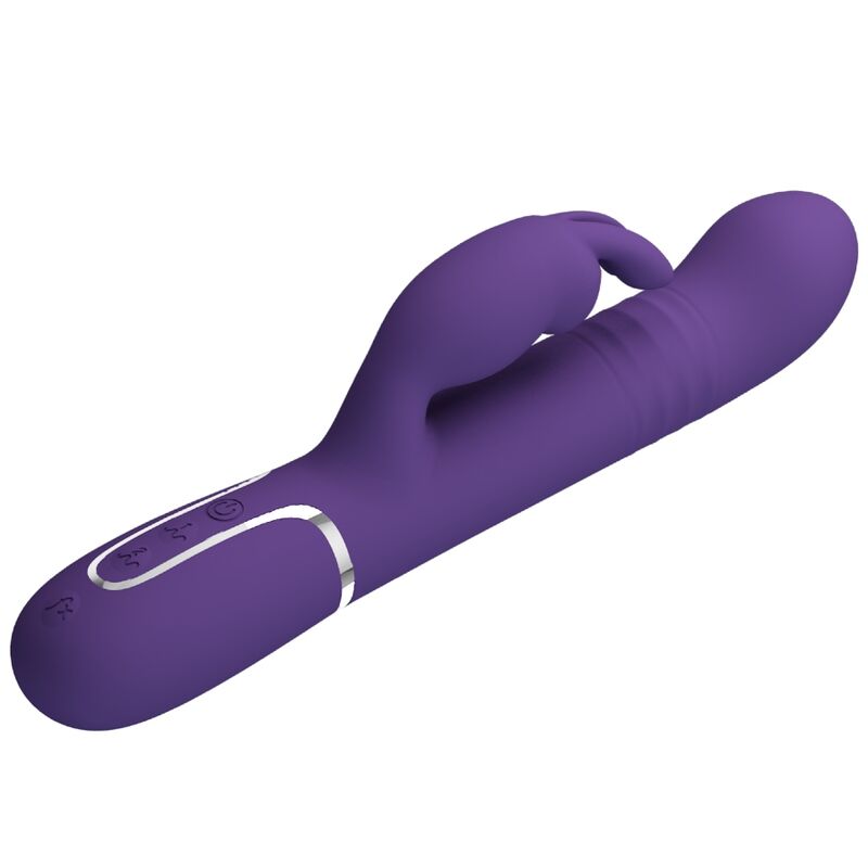 PRETTY LOVE - COALE RABBIT VIBRATOR 4 IN 1 LILA – Bild 4