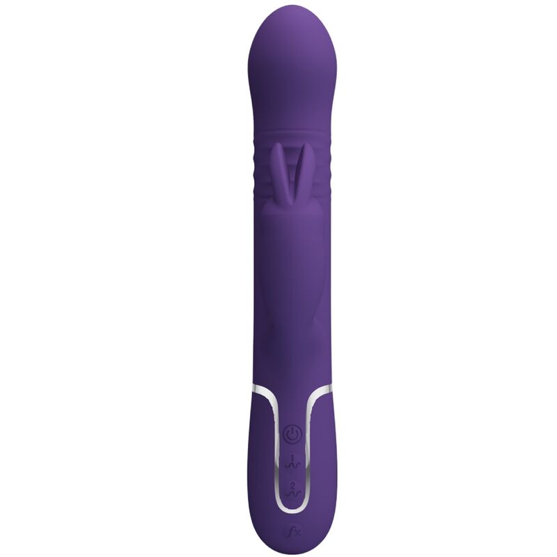 PRETTY LOVE - COALE RABBIT VIBRATOR 4 IN 1 LILA – Bild 3