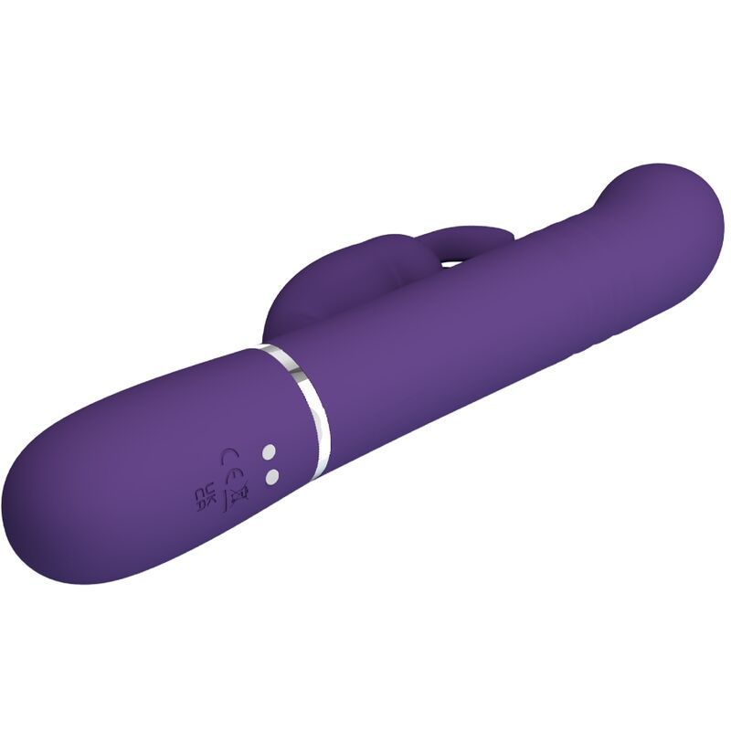PRETTY LOVE - COALE RABBIT VIBRATOR 4 IN 1 LILA – Bild 6