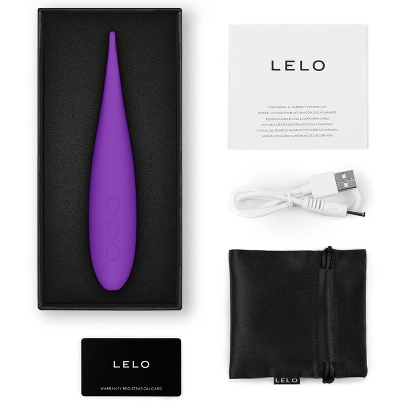 LELO - DOT TRAVEL KLITORIS-STIMULATOR LILA – Bild 4