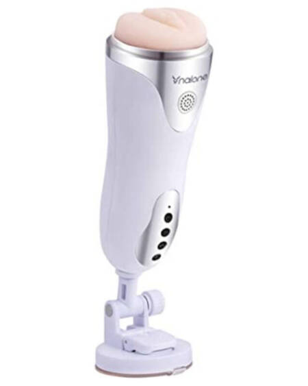 NALONE - MAGICIAN MASTURBATOR MIT VIBRATION WEISS