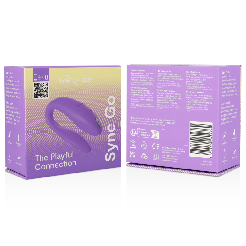 WE-VIBE - SYNC GO DUAL STIMULATOR VIOLETT – Bild 7