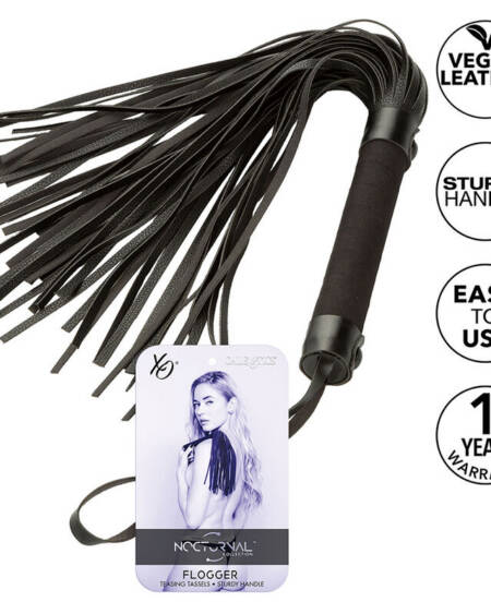 CALEXOTICS - NOCTURNAL FLOGGER LEDER SCHWARZ