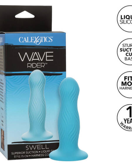 CALEXOTICS - WAVE RIDER SWELL ANAL PLUG BLAU
