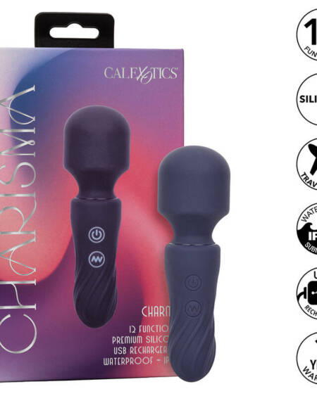 CALEXOTICS - CHARISMA CHARM MASSAGER 12 FUNKTIONEN LILA