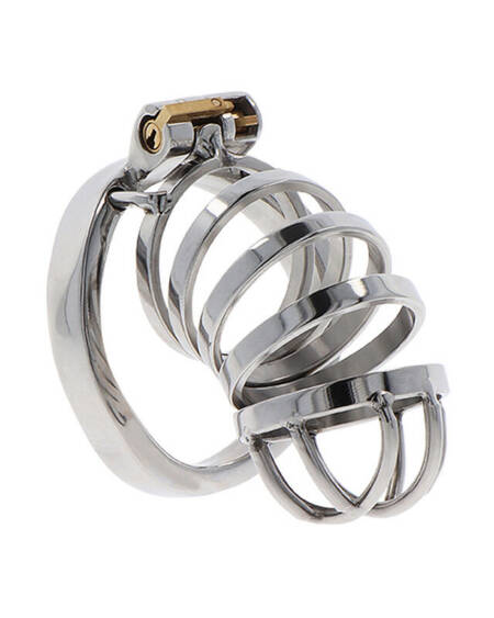 HIDDEN DESIRE - EXTREME KEUSCHHEITSPUMPENKÄFIG AUS METALL