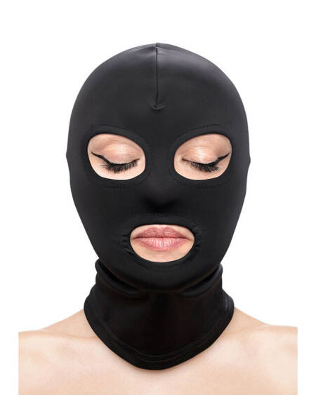 NS NOVELTIES - FETISH & FASHION AUGEN- UND MUNDMASKE NYLON SCHWARZ