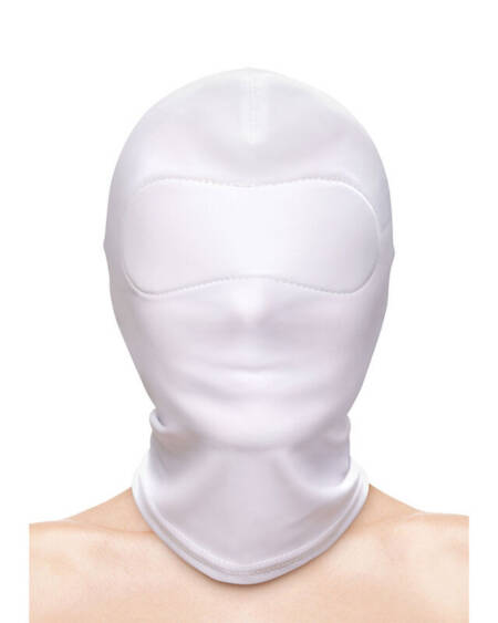 NS NOVELTIES - FETISH & FASHION GESCHLOSSENE MASKE NYLON WEISS