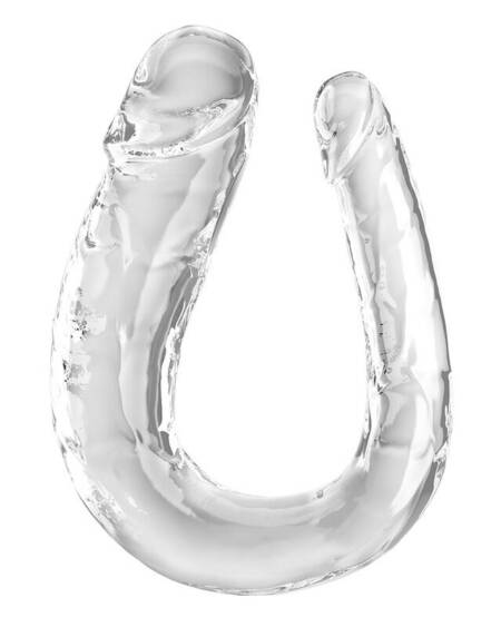 KING COCK - DOUBLE TROUBLE DOPPELDILDO 44 CM KLAR