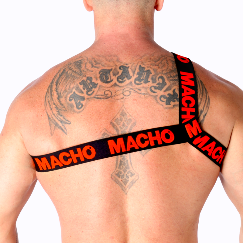 MACHO - RÖMISCHES HARNESS ROT S/M – Bild 4