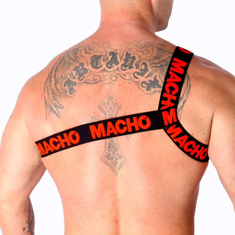 MACHO - RÖMISCHES HARNESS ROT S/M – Bild 3