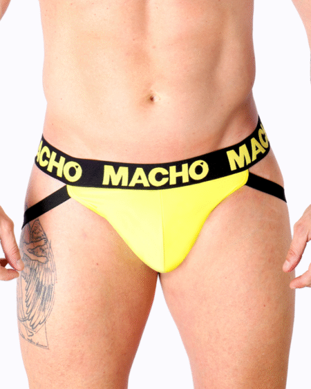 MACHO - MX25A JOCK LYCRA GELB XL