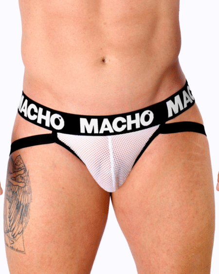 MACHO - MX26X1 JOCK GRID WEISS S