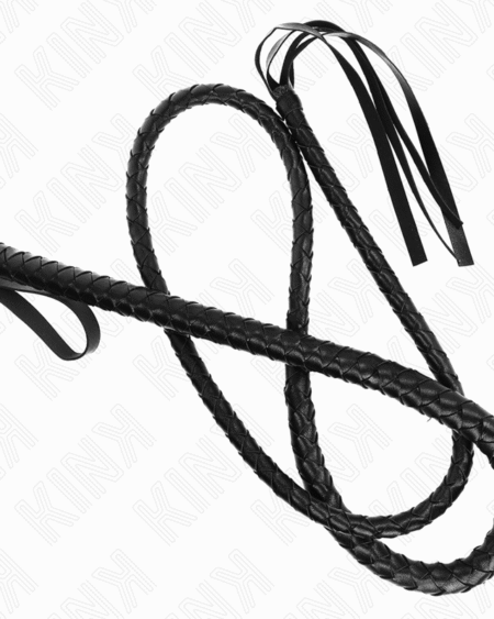 KINK - LANGE SCHWARZE SCHLANGENPEITSCHE 210 CM