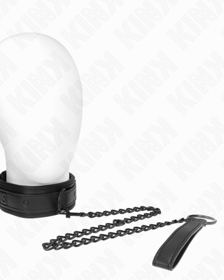 KINK - NEOPREN BONDAGE HALSBAND MODELL 2 MIT GÜRTEL 78 CM VERSTELLBAR 37,5 X 49,5 CM