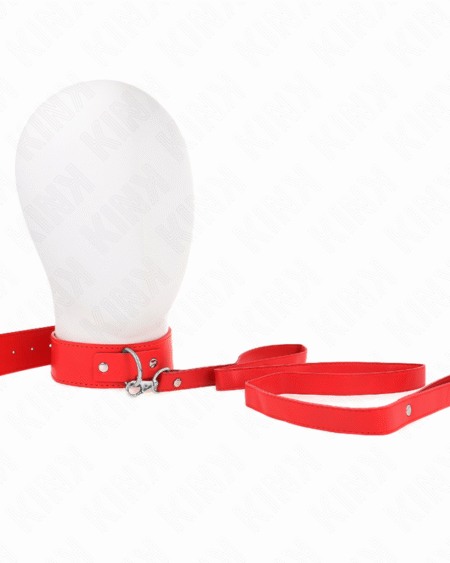 KINK - HALSKETTE MIT GÜRTEL 116 CM ROJO GURT VERSTELLBAR 32-50 CM X 8 CM