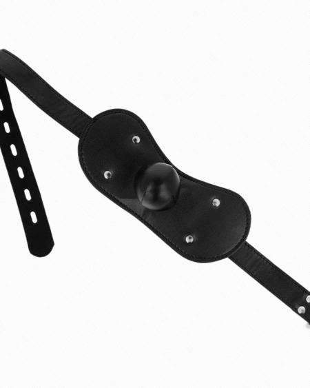 KINK - BALL GAG MUNDMASKE MIT SCHLOSS VERSTELLBAR 42-60 CM