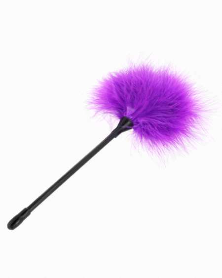 KINK - LILA KITZELFEDERN FÜR DAS BONDAGE-KIT 27 CM