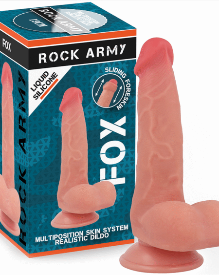 ROCKARMY - FLÜSSIGSILIKONFUCHS 19 CM -O- 3,2 CM