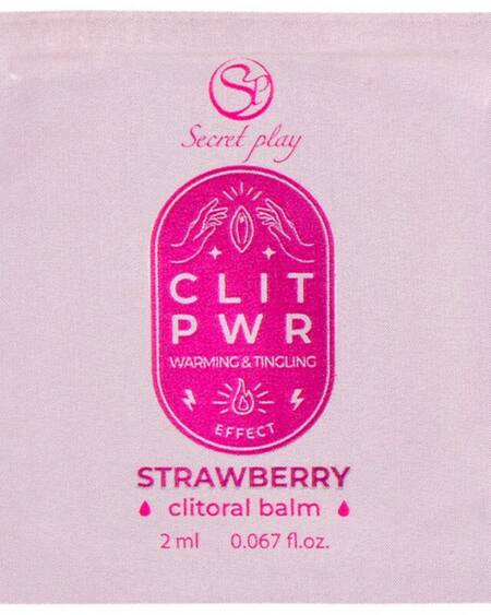 SECRETPLAY - EINZELDOSIS ERDBEER-SCHMIERMITTEL 2 ML