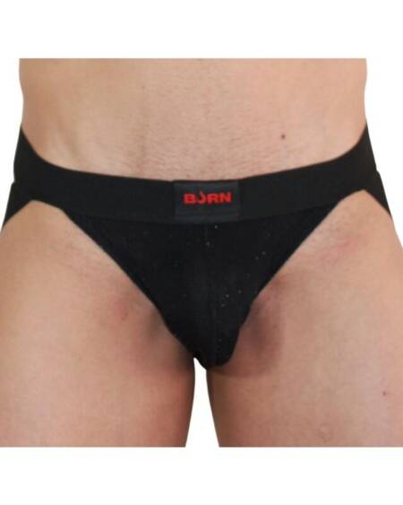 BURN - 003 JOCK GLÄNZEND SCHWARZ XL