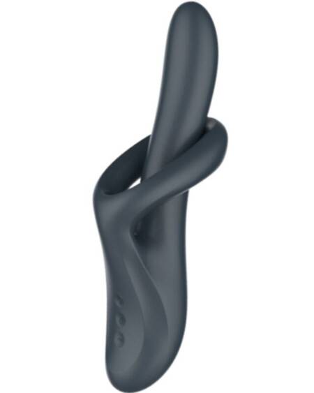 SATISFYER - HEAT FLEX 4 WÄRMEEFFEKT-VIBRATOR 12 VIBRATIONEN GRAU