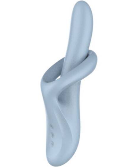 SATISFYER - HEAT FLEX 4 WÄRMEEFFEKT-VIBRATOR 12 VIBRATIONEN BLAU