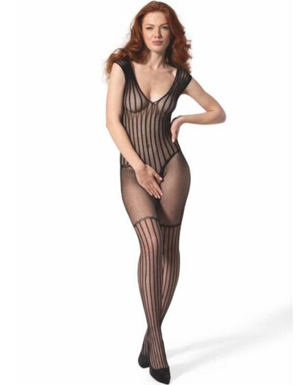 PASSION - BS 103 BODYSTOCKING SCHWARZ EINE GRÖSSE