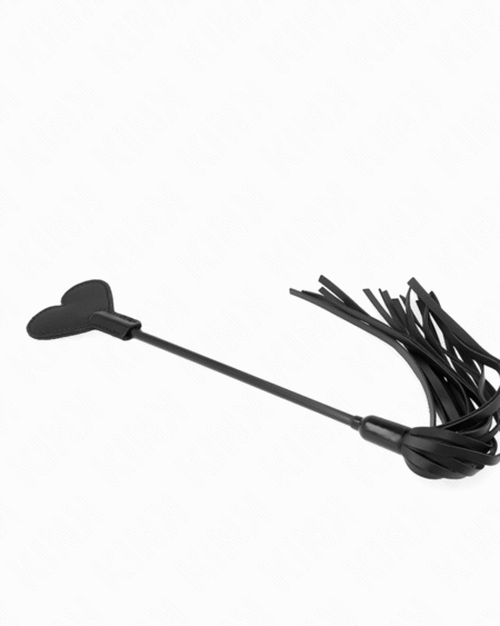 KINK - RANGE PEITSCHE MIT HERZPLATTE 35 CM