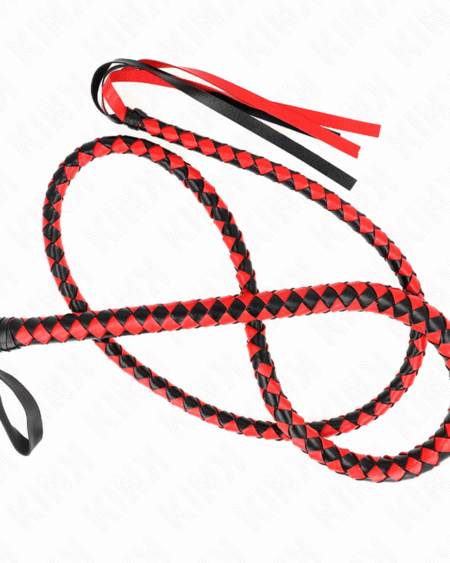 KINK - ROTE LANGE SCHLANGENPEITSCHE 210 CM