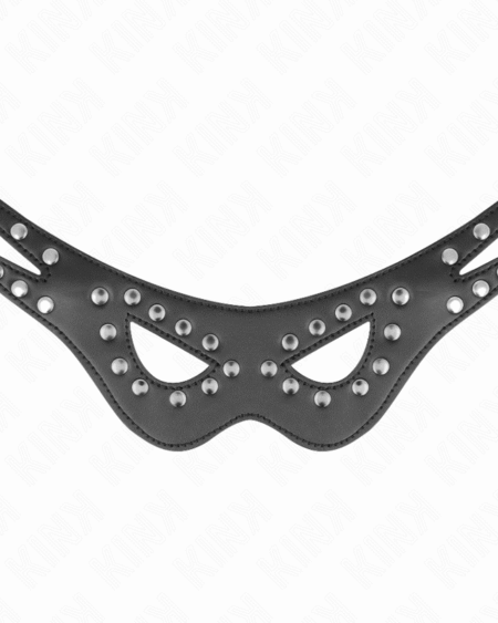 KINK - SEXY KUNSTLEDERMASKE MODELL 1 27 x 13 CM