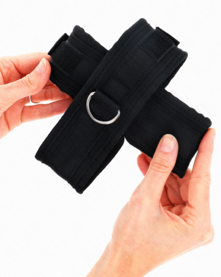 KINK - KREUZMANSCHETTEN SCHWARZ 34 X 5,5 CM