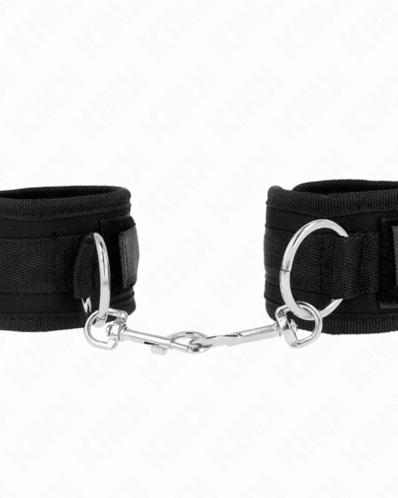 KINK - HANDGELENKFESSELN SCHWARZ VERSTELLBAR 18-35 CM X 6 CM