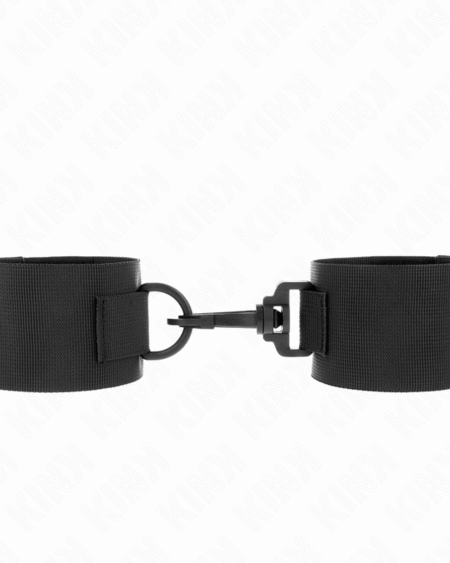 KINK - NYLON HANDGELENKFESSELN SCHWARZ