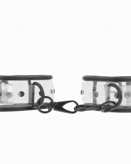 KINK - TRANSPARENT HANDGELENKMANSCHETTEN VERSTELLBAR 18-30 CM X 5,5 CM