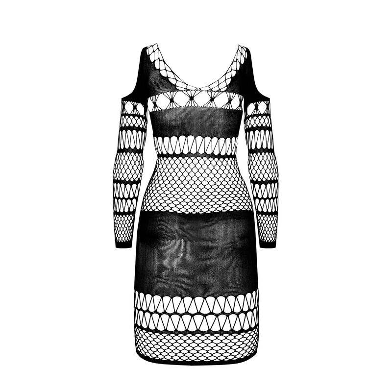 PASSION - BS 105 BODYSTOCKING SCHWARZ EINE GRÖSSE – Bild 4