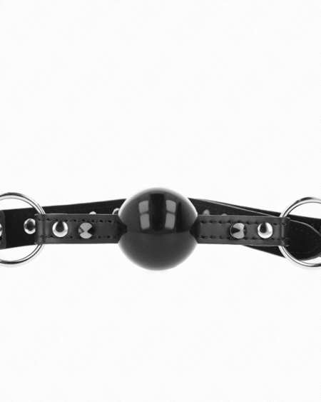 KINK - BALL 4 CM KNEBEL MIT SPITZENNIET UND SCHNAPPVERSCHLUSS 65 x 2 CM