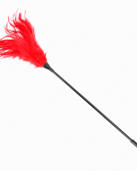 KINK - MEHRERE ROTE KITZELFEDERN 45 CM