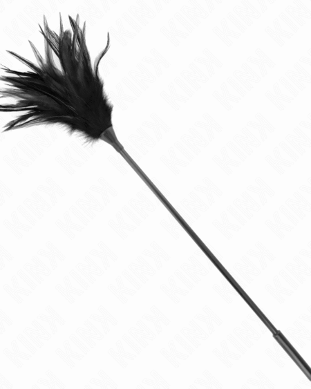KINK - MEHRERE SCHWARZE KITZELFEDERN 45 CM