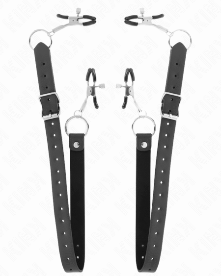 KINK - 4 KLITORISKLEMMEN VERSTELLBAR 34-48 CM