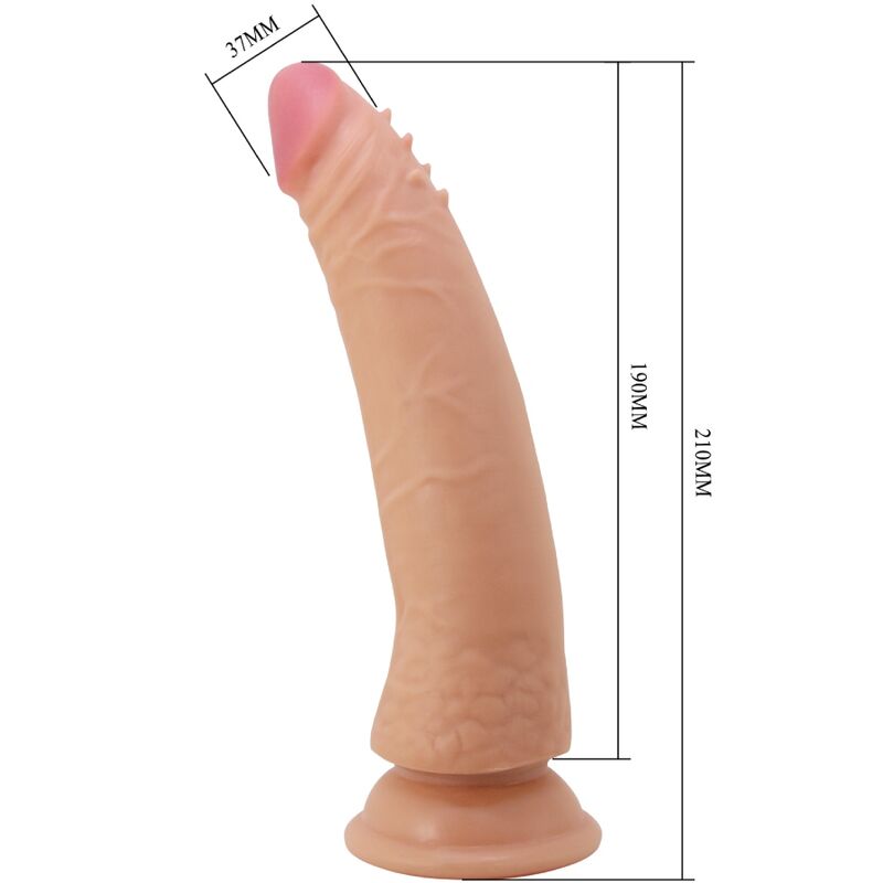 PRETTY LOVE - KABLE SUPER REALISTISCHER PENIS 21 CM FLEISCH – Bild 6