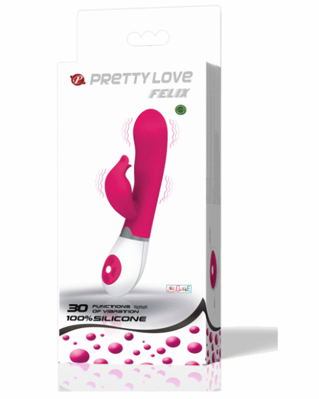 PRETTY LOVE - FLIRTATION VIBRATOR MIT FELIX-STIMULATOR