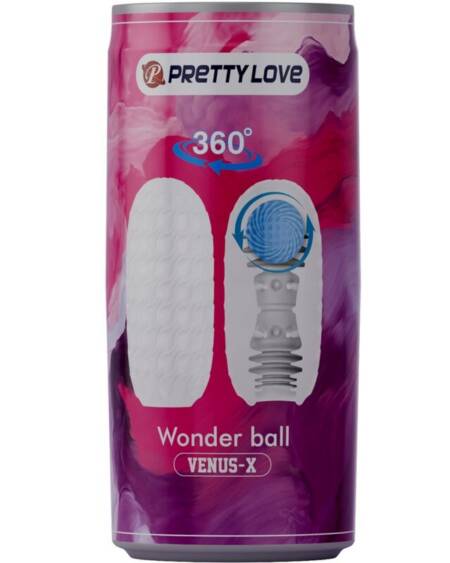 PRETTY LOVE - VENUS X MÄNNLICHER MASTURBATOR MODELL 3 WEISS