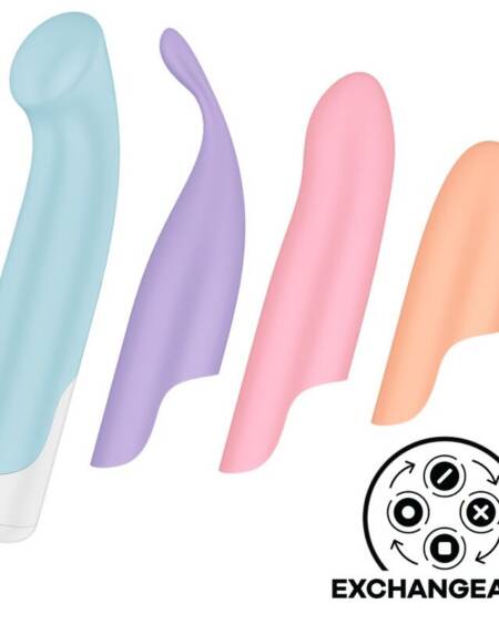 SATISFYER - G-SPOT WAVE 4 12 VIBRATIONSPROGRAMM VIBRATOR DUNKELGRAU
