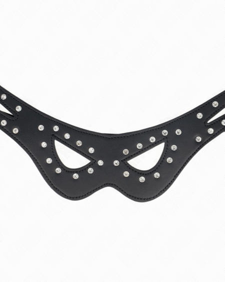 KINK - SEXY KUNSTLEDERMASKE MODELL 2 27 x 13 CM